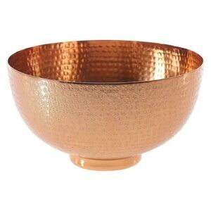 Accent Decor metal Copper Etched Bowl Flower Vase Wedding Centerpiece 6x4